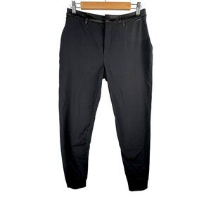 Diesel Womens cotton knit blend jogger pants blk preppy money sz 26